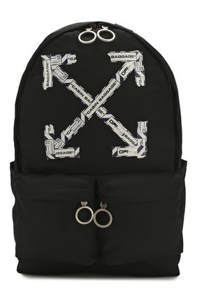 Мужской текстильный рюкзак OFF-WHITE черного цвета по цене 48400 руб., арт. 0MNB003S20E480031088 | Фото 1 Мужской текстильный рюкзак OFF-WHITE черного цвета, арт. 0MNB003S20E480031088 | Фото 1
