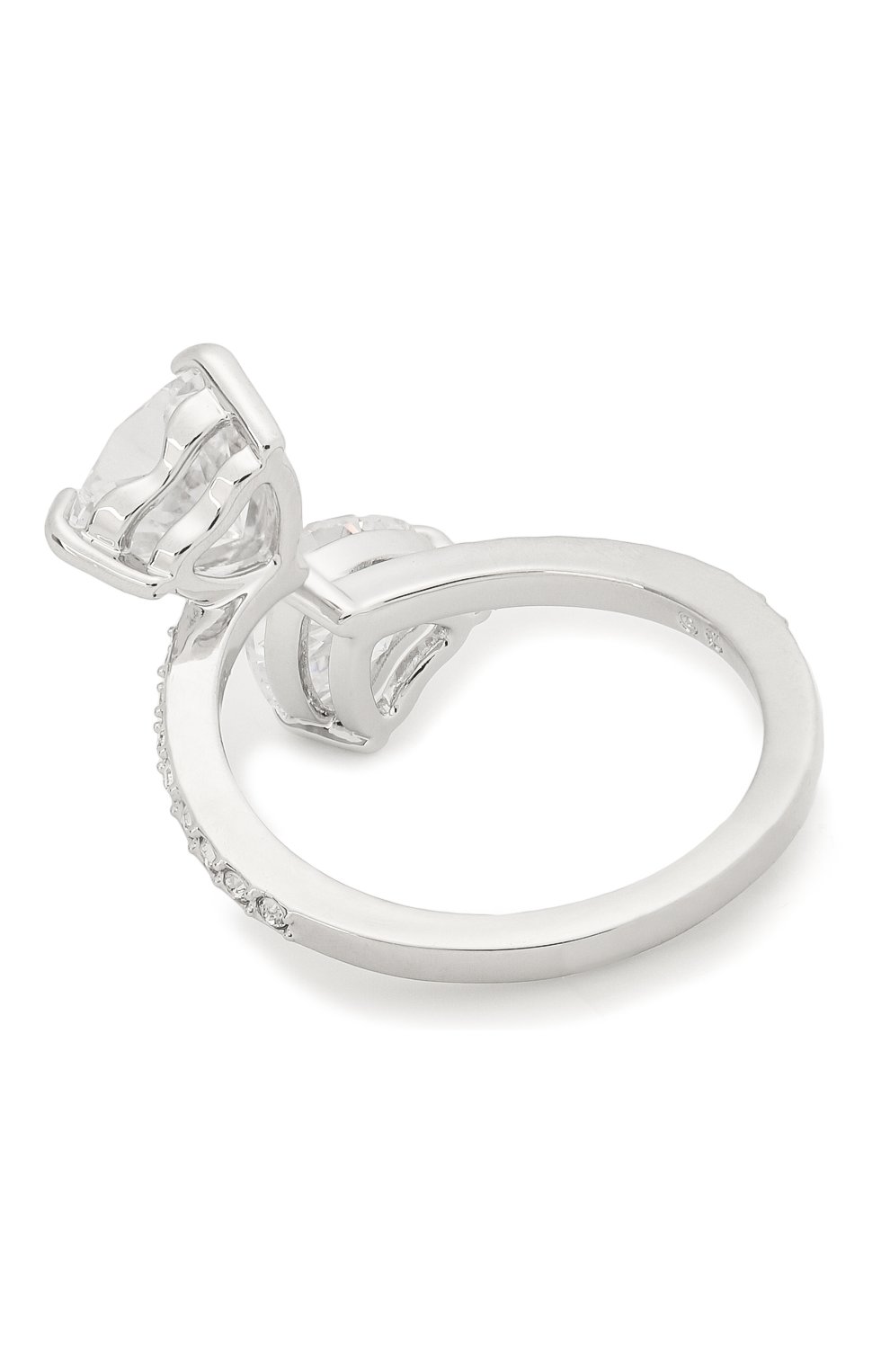 Женское кольцо attract soul heart SWAROVSKI серебряного цвета по цене 5990 руб., арт. 5535192 | Фото 2 Женское кольцо attract soul heart SWAROVSKI серебряного цвета, арт. 5535192 | Фото 2