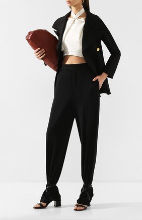 Женский шерстяной жакет PROENZA SCHOULER черного цвета по цене 139000 руб., арт. R2012004-AW090 | Фото 2 Женский шерстяной жакет PROENZA SCHOULER черного цвета, арт. R2012004-AW090 | Фото 2