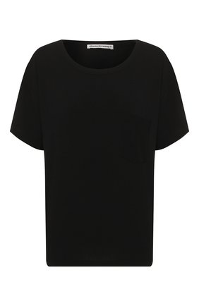 Женская хлопковая футболка ALEXANDERWANG.T черного цвета по цене 16450 руб., арт. 4CC1201075 | Фото 1 Женская хлопковая футболка ALEXANDERWANG.T черного цвета, арт. 4CC1201075 | Фото 1