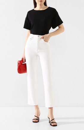 Женская хлопковая футболка ALEXANDERWANG.T черного цвета по цене 16450 руб., арт. 4CC1201075 | Фото 2 Женская хлопковая футболка ALEXANDERWANG.T черного цвета, арт. 4CC1201075 | Фото 2