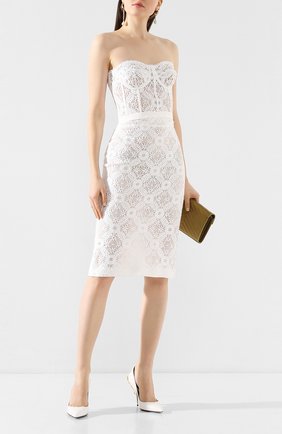 Женская хлопковая юбка ALEXANDER MCQUEEN белого цвета по цене 113500 руб., арт. 620470/QEABP | Фото 2 Женская хлопковая юбка ALEXANDER MCQUEEN белого цвета, арт. 620470/QEABP | Фото 2