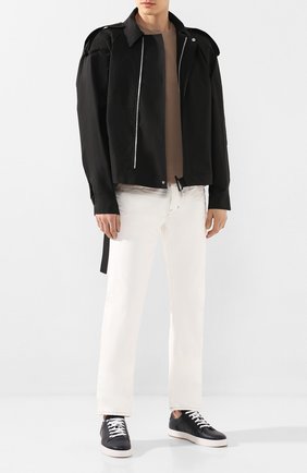 Мужская хлопковая куртка BOTTEGA VENETA черного цвета по цене 145500 руб., арт. 618490/VKPB0 | Фото 2 Мужская хлопковая куртка BOTTEGA VENETA черного цвета, арт. 618490/VKPB0 | Фото 2