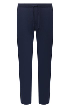 Мужские домашние брюки из вискозы HANRO темно-синего цвета по цене 13050 руб., арт. 075040 | Фото 1