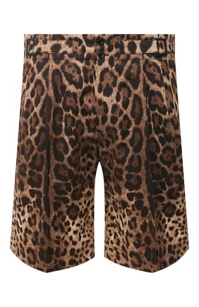 Мужские хлопковые шорты DOLCE & GABBANA коричневого цвета по цене 61500 руб., арт. GW8UHT/FSFAG | Фото 1 Мужские хлопковые шорты DOLCE & GABBANA коричневого цвета, арт. GW8UHT/FSFAG | Фото 1
