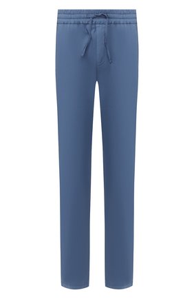 Мужской брюки из смеси хлопка и шелка CORNELIANI синего цвета по цене 25600 руб., арт. 854ER3-0120173/00 | Фото 1 Мужской брюки из смеси хлопка и шелка CORNELIANI синего цвета, арт. 854ER3-0120173/00 | Фото 1