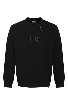 Мужской хлопковый свитшот C.P. COMPANY черного цвета по цене 16600 руб., арт. 08CMSS007A-004117A | Фото 1 Мужской хлопковый свитшот C.P. COMPANY черного цвета, арт. 08CMSS007A-004117A | Фото 1
