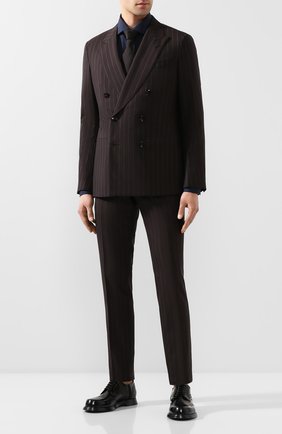 Мужская хлопковая сорочка RALPH LAUREN темно-синего цвета по цене 44100 руб., арт. 791600888 | Фото 2 Мужская хлопковая сорочка RALPH LAUREN темно-синего цвета, арт. 791600888 | Фото 2 (Длина (для топов): Стандартные; Рукава: Длинные; Материал внешний: Хлопок; Случай: Формальный; Принт: Однотонные; Мужское Кросс-КТ: Сорочка-одежда; Манжеты: На пуговицах; Воротник: Акула)