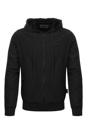 Мужская куртка PHILIPP PLEIN черного цвета по цене 90600 руб., арт. S20C MJB1853 PJO002N | Фото 1 Мужская куртка PHILIPP PLEIN черного цвета, арт. S20C MJB1853 PJO002N | Фото 1