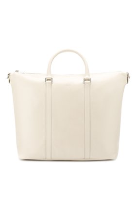 Женский сумка-тоут supple SAINT LAURENT белого цвета по цене 138500 руб., арт. 608958/1R00E | Фото 1 Женский сумка-тоут supple SAINT LAURENT белого цвета, арт. 608958/1R00E | Фото 1 (Сумки-технические: Сумки-шопперы; Материал: Натуральная кожа; Размер: large)