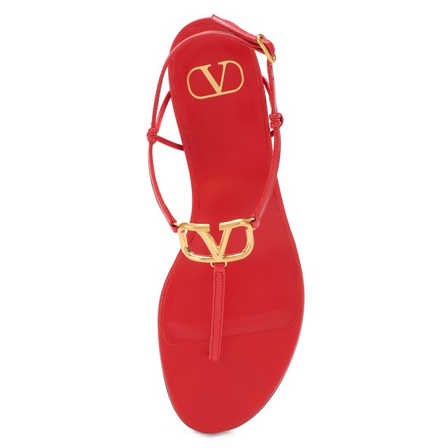 фото Кожаные сандалии vlogo valentino