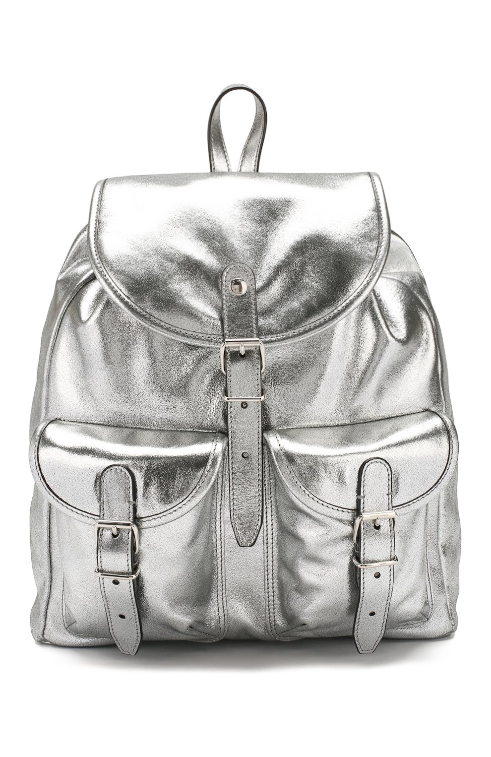 Женский серебряный рюкзак venice SAINT LAURENT купить в интернет ...