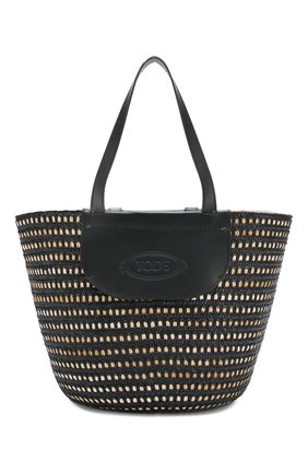 Женская сумка pag TOD’S черного цвета по цене 51600 руб., арт. XBWPAGA020005M | Фото 1 Женская сумка pag TOD’S черного цвета, арт. XBWPAGA020005M | Фото 1