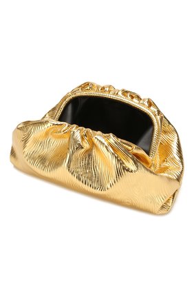 Женский клатч pouch BOTTEGA VENETA золотого цвета по цене 158500 руб., арт. 618128/VCQ60 | Фото 4 Женский клатч pouch BOTTEGA VENETA золотого цвета, арт. 618128/VCQ60 | Фото 4