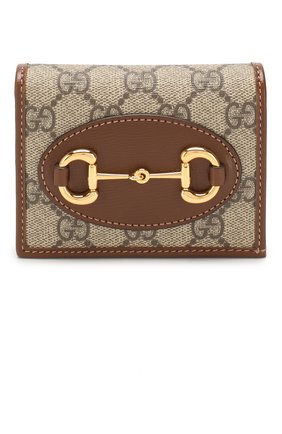 Женские портмоне 1955 horsebit GUCCI коричневого цвета по цене 33100 руб., арт. 621887/92TCG | Фото 1 Женские портмоне 1955 horsebit GUCCI коричневого цвета, арт. 621887/92TCG | Фото 1