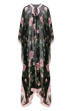 Женское шелковое платье-туника DOLCE & GABBANA черного цвета по цене 145000 руб., арт. F6F1HT/GDU04 | Фото 1 Женское шелковое платье-туника DOLCE & GABBANA черного цвета, арт. F6F1HT/GDU04 | Фото 1