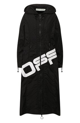 Женский плащ OFF-WHITE черного цвета по цене 103500 руб., арт. 0WEA202R20A390861001 | Фото 1 Женский плащ OFF-WHITE черного цвета, арт. 0WEA202R20A390861001 | Фото 1