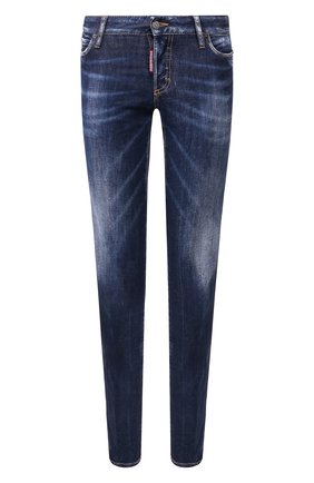 Женские джинсы DSQUARED2 синего цвета по цене 31400 руб., арт. S73LA0239/S30685 | Фото 1 Женские джинсы DSQUARED2 синего цвета, арт. S73LA0239/S30685 | Фото 1