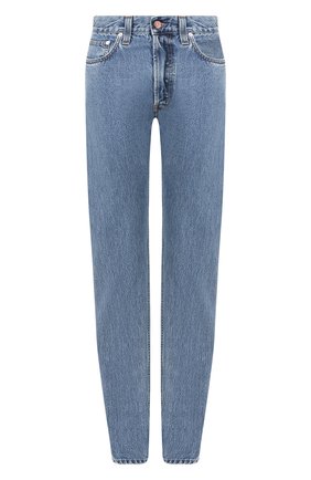 Женские джинсы HELMUT LANG синего цвета по цене 26350 руб., арт. I09DW210 | Фото 1 Женские джинсы HELMUT LANG синего цвета, арт. I09DW210 | Фото 1
