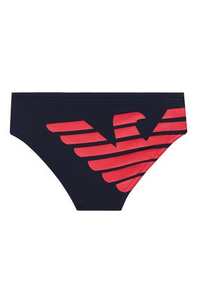 Детские плавки EMPORIO ARMANI красного цвета по цене 4990 руб., арт. 408504/0P215 | Фото 2 Детские плавки EMPORIO ARMANI красного цвета, арт. 408504/0P215 | Фото 2