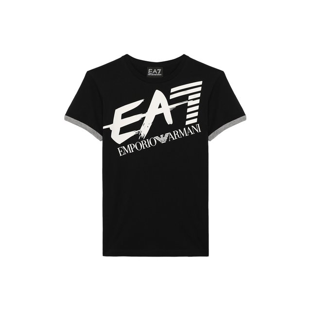 Хлопковая футболка EA 7 10912529