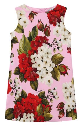 Детское платье DOLCE & GABBANA розового цвета по цене 47850 руб., арт. L59D79/FSRM0/2-6 | Фото 1 Детское платье DOLCE & GABBANA розового цвета, арт. L59D79/FSRM0/2-6 | Фото 1 (Материал внешний: Вискоза; Материал подклада: Вискоза; Рукава: Без рукавов, Короткие; Принт: С принтом; Девочки Кросс-КТ: Платье-одежда; Случай: Повседневный; Региональные ограничения белый список (Axapta Mercury): RU; Ростовка одежда: 3 года | 98 см, 6 лет | 116 см)