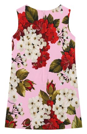 Детское платье DOLCE & GABBANA розового цвета по цене 47850 руб., арт. L59D79/FSRM0/2-6 | Фото 2 Детское платье DOLCE & GABBANA розового цвета, арт. L59D79/FSRM0/2-6 | Фото 2 (Материал внешний: Вискоза; Материал подклада: Вискоза; Рукава: Без рукавов, Короткие; Принт: С принтом; Девочки Кросс-КТ: Платье-одежда; Случай: Повседневный; Региональные ограничения белый список (Axapta Mercury): RU; Ростовка одежда: 3 года | 98 см, 6 лет | 116 см)