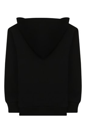 Детский хлопковая толстовка DOLCE & GABBANA черного цвета по цене 14050 руб., арт. L4JW3E/G7WGG/2-6 | Фото 2 Детский хлопковая толстовка DOLCE & GABBANA черного цвета, арт. L4JW3E/G7WGG/2-6 | Фото 2