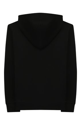 Детский хлопковая толстовка DOLCE & GABBANA черного цвета по цене 15500 руб., арт. L4JW3E/G7WGG/8-14 | Фото 2 Детский хлопковая толстовка DOLCE & GABBANA черного цвета, арт. L4JW3E/G7WGG/8-14 | Фото 2