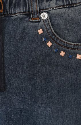 Детские джинсы DOLCE & GABBANA синего цвета по цене 15500 руб., арт. L22F04/LD873 | Фото 3 Детские джинсы DOLCE & GABBANA синего цвета, арт. L22F04/LD873 | Фото 3