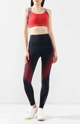 Женские леггинсы TOMMY HILFIGER черного цвета по цене 8990 руб., арт. S10S100441 | Фото 2 Женские леггинсы TOMMY HILFIGER черного цвета, арт. S10S100441 | Фото 2