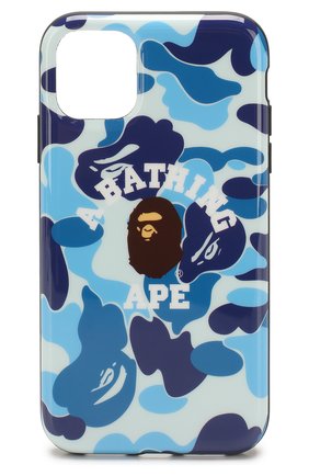 Мужской чехол для iphone 11 BAPE синего цвета по цене 4560 руб., арт. 1F70182239 | Фото 1 Мужской чехол для iphone 11 BAPE синего цвета, арт. 1F70182239 | Фото 1
