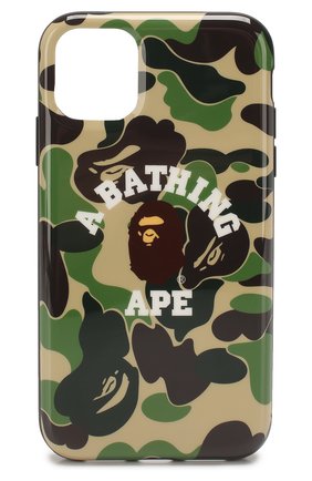 Мужской чехол для iphone 11 BAPE зеленого цвета по цене 4560 руб., арт. 1F70182239 | Фото 1 Мужской чехол для iphone 11 BAPE зеленого цвета, арт. 1F70182239 | Фото 1