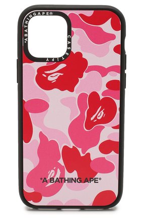 Мужской чехол для iphone 11 pro BAPE розового цвета по цене 6995 руб., арт. 1G30182024 | Фото 1 Мужской чехол для iphone 11 pro BAPE розового цвета, арт. 1G30182024 | Фото 1