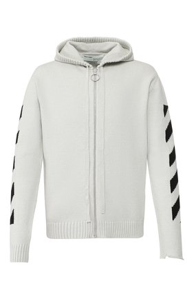 Мужская хлопковый кардиган OFF-WHITE светло-серого цвета по цене 58150 руб., арт. 0MHA080S20G730220610 | Фото 1 Мужская хлопковый кардиган OFF-WHITE светло-серого цвета, арт. 0MHA080S20G730220610 | Фото 1