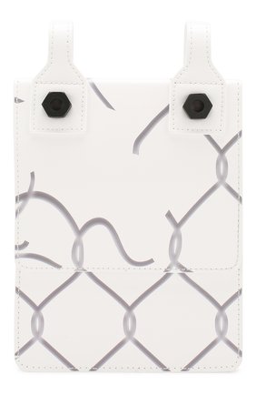 Мужская кожаная сумка OFF-WHITE белого цвета по цене 57400 руб., арт. 0MNA100S207200300110 | Фото 1 Мужская кожаная сумка OFF-WHITE белого цвета, арт. 0MNA100S207200300110 | Фото 1