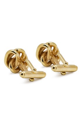 Мужские запонки LANVIN золотого цвета по цене 25500 руб., арт. 9828/9 | Фото 2 Мужские запонки LANVIN золотого цвета, арт. 9828/9 | Фото 2