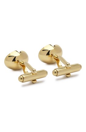 Мужские запонки LANVIN золотого цвета по цене 22200 руб., арт. 9527/9 | Фото 2 Мужские запонки LANVIN золотого цвета, арт. 9527/9 | Фото 2