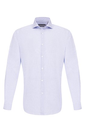Мужская хлопковая сорочка CORNELIANI синего цвета по цене 22950 руб., арт. 85P002-0111509/00 | Фото 1 Мужская хлопковая сорочка CORNELIANI синего цвета, арт. 85P002-0111509/00 | Фото 1