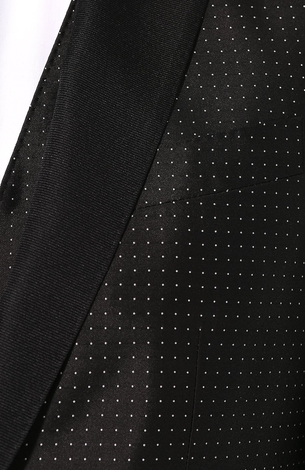 Мужской шелковый смокинг-тройка DOLCE & GABBANA черного цвета, арт. GK1EMT/FJ1HG | Фото 8 (Материал внешний: Шелк; Рукава: Длинные; Материал подклада: Шелк)