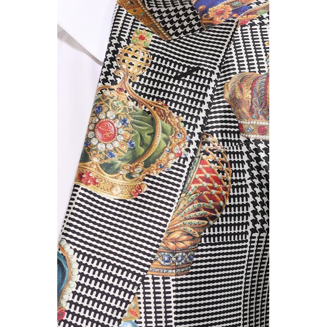 Шелковый пиджак Dolce&Gabbana 10913990