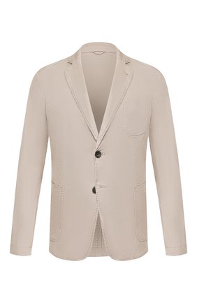 Мужской пиджак из смеси льна и хлопка GIORGIO ARMANI бежевого цвета по цене 94950 руб., арт. 0SGGG0D9/T01FI | Фото 1 Мужской пиджак из смеси льна и хлопка GIORGIO ARMANI бежевого цвета, арт. 0SGGG0D9/T01FI | Фото 1