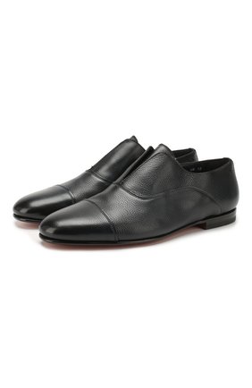 Мужские кожаные оксфорды SANTONI темно-синего цвета по цене 45050 руб., арт. MCNC15963SA3SDPSU53 | Фото 1 Мужские кожаные оксфорды SANTONI темно-синего цвета, арт. MCNC15963SA3SDPSU53 | Фото 1