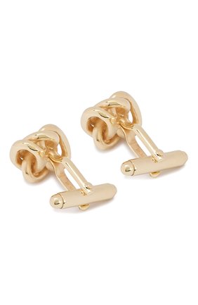 Мужские запонки LANVIN золотого цвета по цене 25500 руб., арт. 9828/9 | Фото 2 Мужские запонки LANVIN золотого цвета, арт. 9828/9 | Фото 2