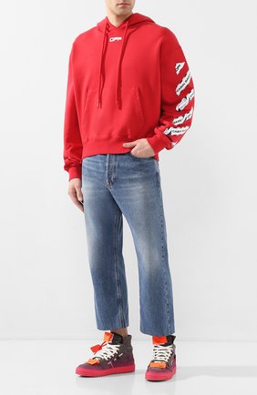 Мужские кожаные кеды off-court 3.0 OFF-WHITE розового цвета по цене 45900 руб., арт. 0MIA065S20G930430828 | Фото 2 Мужские кожаные кеды off-court 3.0 OFF-WHITE розового цвета, арт. 0MIA065S20G930430828 | Фото 2