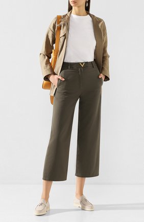 Женские замшевые лоферы summer charms walk LORO PIANA бежевого цвета по цене 56300 руб., арт. FAE5444 | Фото 2 Женские замшевые лоферы summer charms walk LORO PIANA бежевого цвета, арт. FAE5444 | Фото 2