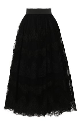 Женская юбка-миди DOLCE & GABBANA черного цвета по цене 215500 руб., арт. F4BQPT/HLM1W | Фото 1 Женская юбка-миди DOLCE & GABBANA черного цвета, арт. F4BQPT/HLM1W | Фото 1