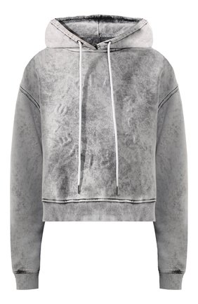Женская хлопковое худи STELLA MCCARTNEY светло-серого цвета по цене 52850 руб., арт. 600412/SNW46 | Фото 1 Женская хлопковое худи STELLA MCCARTNEY светло-серого цвета, арт. 600412/SNW46 | Фото 1