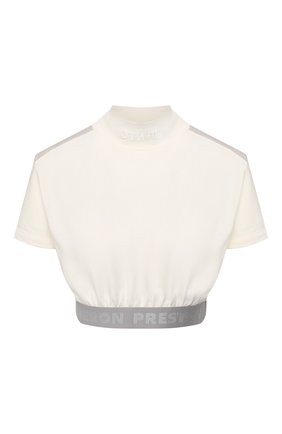 Женская хлопковый топ HERON PRESTON белого цвета по цене 17700 руб., арт. HWAD012R209130070105 | Фото 1 Женская хлопковый топ HERON PRESTON белого цвета, арт. HWAD012R209130070105 | Фото 1