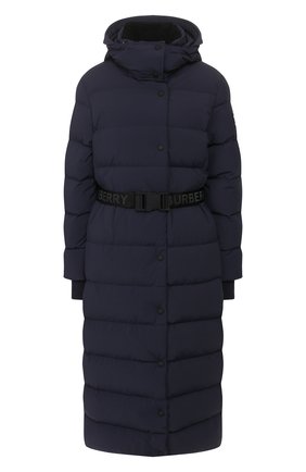 Женский пуховое пальто BURBERRY темно-синего цвета по цене 119000 руб., арт. 8025749 | Фото 1 Женский пуховое пальто BURBERRY темно-синего цвета, арт. 8025749 | Фото 1